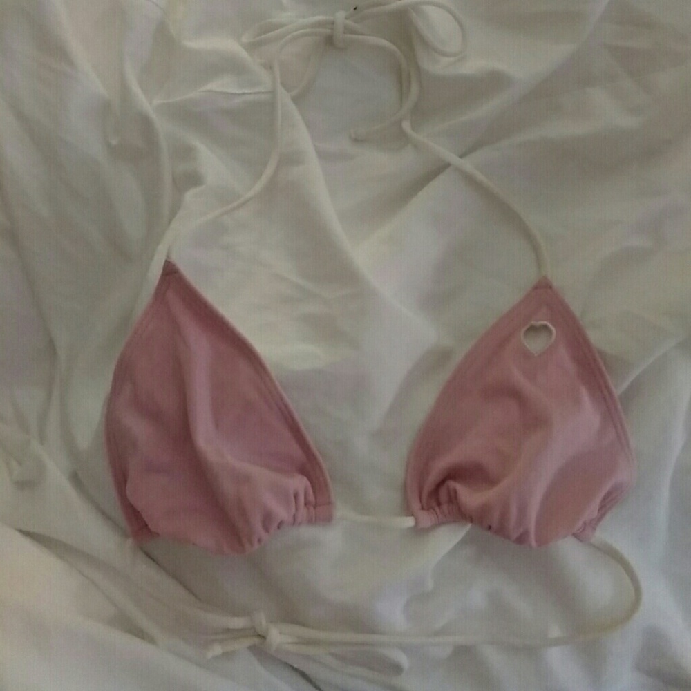 COPY - Triangle bikini top - gently preloved